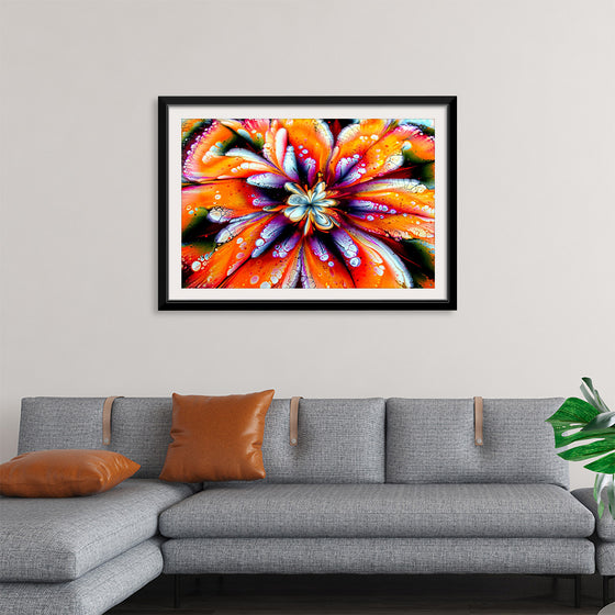 "A Painting of a Colorful Flower", Fiona Art