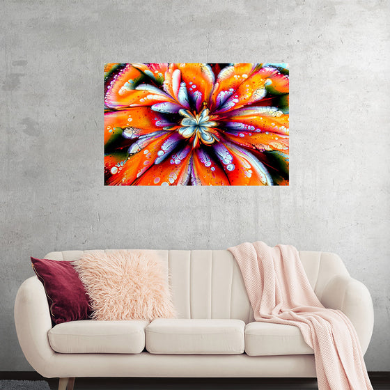 "A Painting of a Colorful Flower", Fiona Art