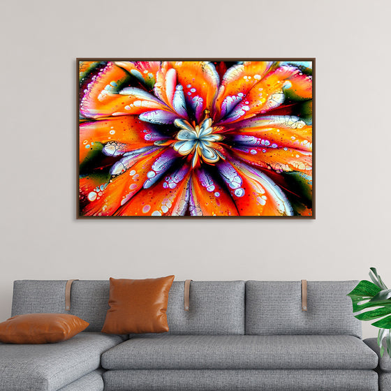 "A Painting of a Colorful Flower", Fiona Art