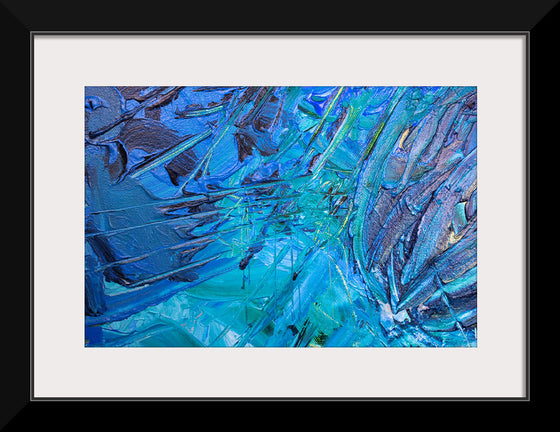 "Blue Abstract Painting", Nick Collins