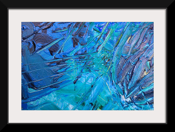 "Blue Abstract Painting", Nick Collins