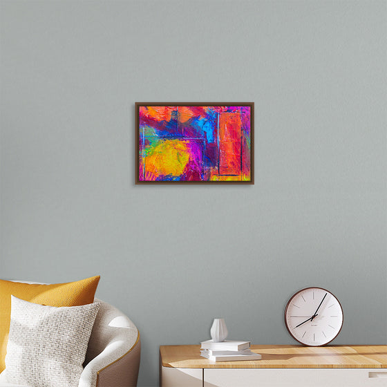 "Multicolored Abstract Painting", Steve Johnson