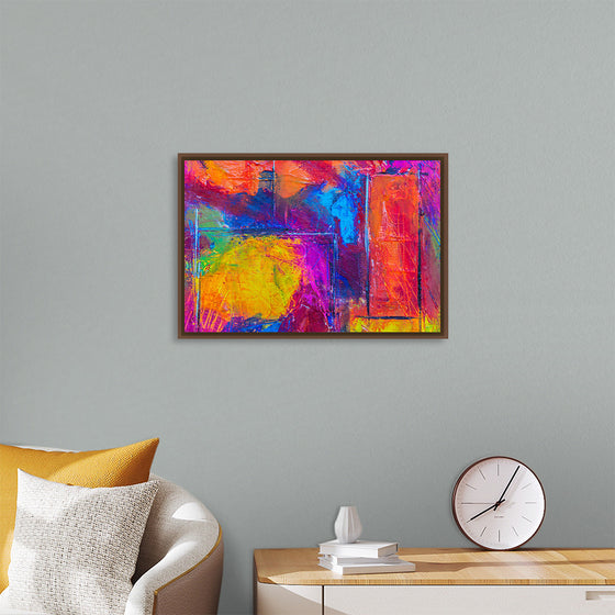 "Multicolored Abstract Painting", Steve Johnson