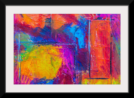 "Multicolored Abstract Painting", Steve Johnson