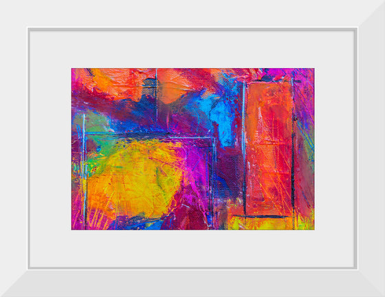 "Multicolored Abstract Painting", Steve Johnson