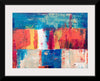 "Red, Blue, and White Abstract Painting", Steve Johnson