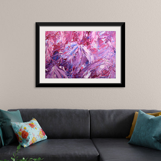 "Abstract Purple Rain"