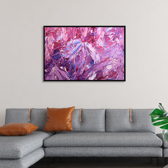 "Abstract Purple Rain"