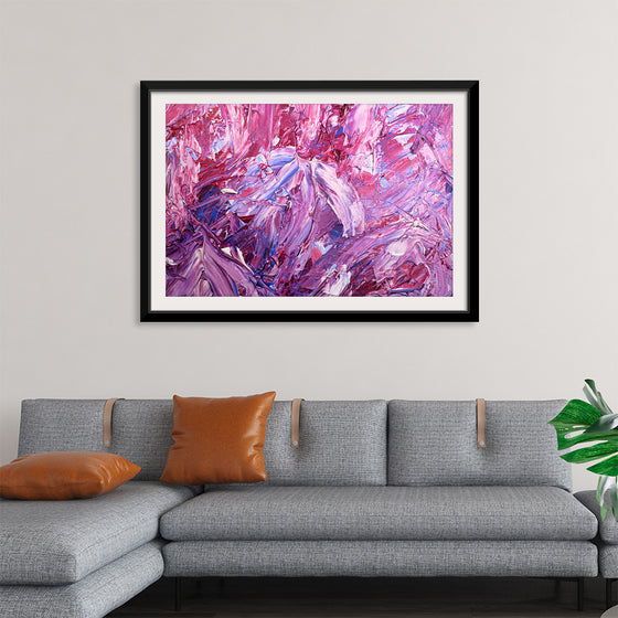 "Abstract Purple Rain"