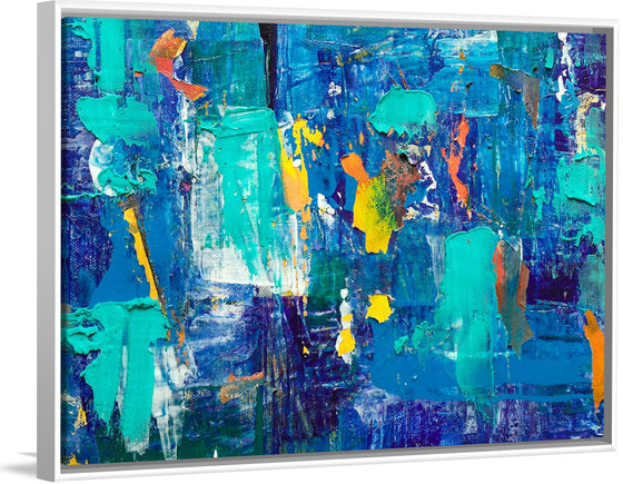 "Blue, Red, and Yellow Abstract", Steve Johnson