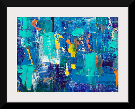 "Blue, Red, and Yellow Abstract", Steve Johnson