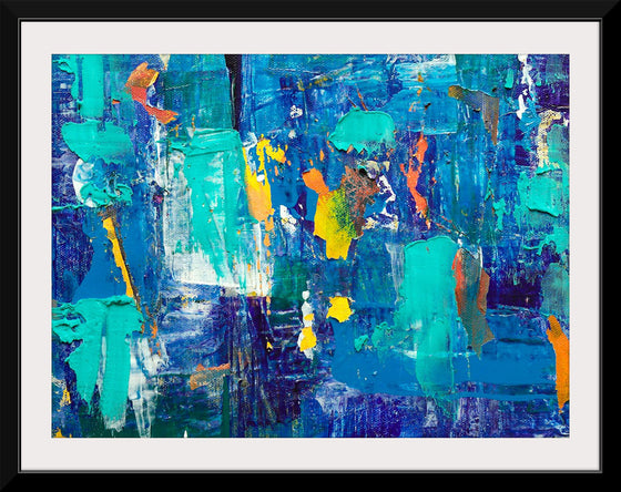 "Blue, Red, and Yellow Abstract", Steve Johnson