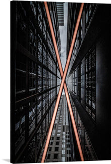  Immerse yourself in the mesmerizing allure of urban geometry with “Low-angle Photography of Concrete Buildings” by Cameron Casey. This exquisite print captures the symphony of architectural design, where concrete edifices are enlivened by the dynamic interplay of light and shadow.