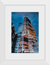 "Low Angle Photography of a High Rise Building at Night", Nikolai Lapshin