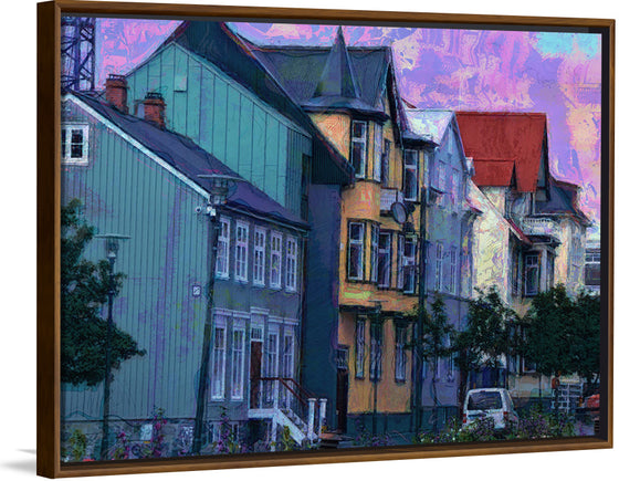 "Buildings In Iceland, Reykjavik"