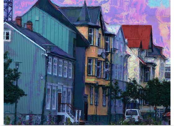 "Buildings In Iceland, Reykjavik"