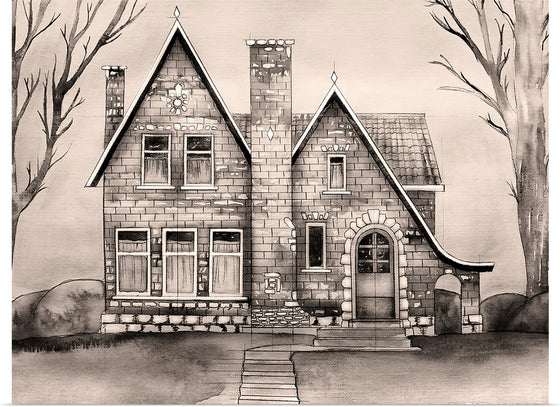 "Old House", Victoria Borodinova