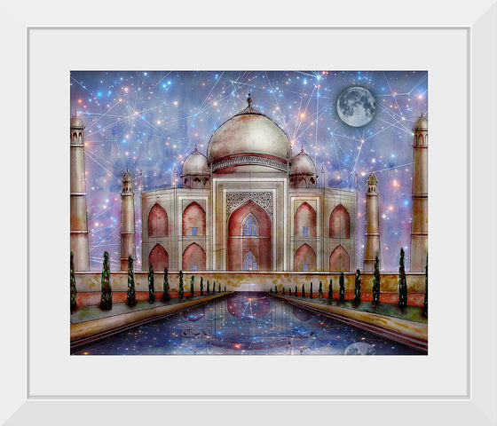 "Taj Mahal Temple Mausoleum", Victoria Borodinova