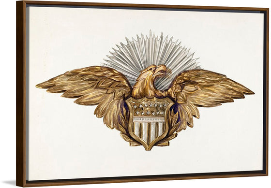 "Eagle Emblem (ca.1938)", Eva Wilson