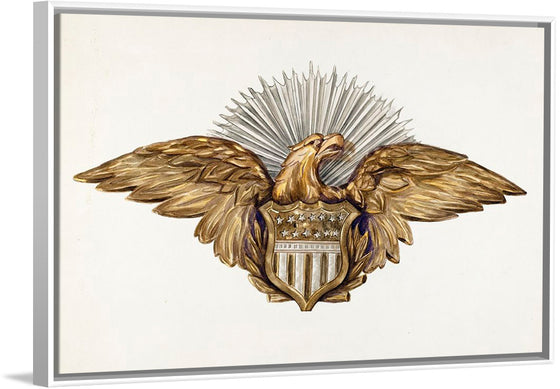 "Eagle Emblem (ca.1938)", Eva Wilson