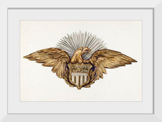 "Eagle Emblem (ca.1938)", Eva Wilson