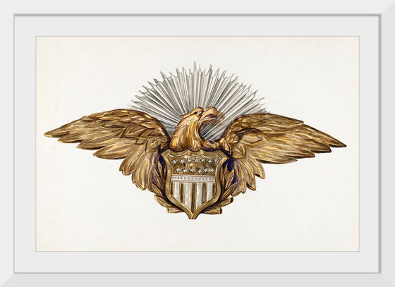 "Eagle Emblem (ca.1938)", Eva Wilson