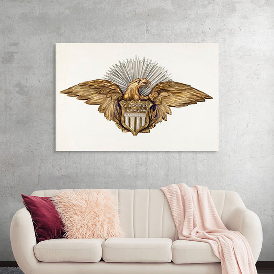 "Eagle Emblem (ca.1938)", Eva Wilson