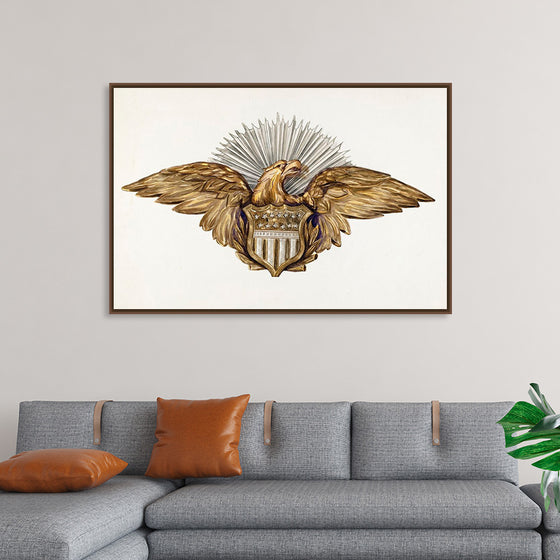 "Eagle Emblem (ca.1938)", Eva Wilson