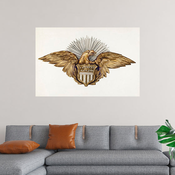 "Eagle Emblem (ca.1938)", Eva Wilson