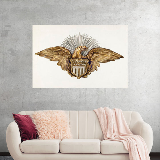 "Eagle Emblem (ca.1938)", Eva Wilson