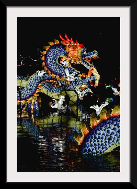 "Dragon Festival During Nighttime"