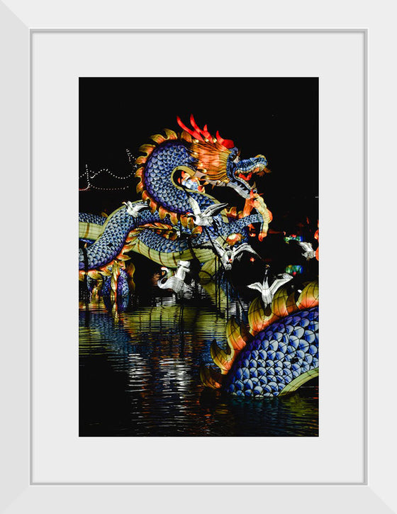 "Dragon Festival During Nighttime"