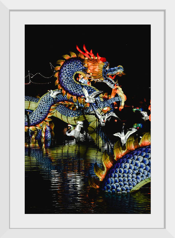 "Dragon Festival During Nighttime"