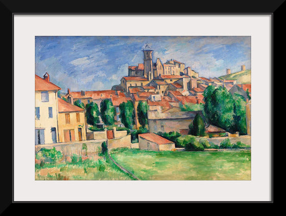 "Gardanne (Horizontal View) (Gardanne [vue horizontale])" (ca. 1885), Paul Cezanne