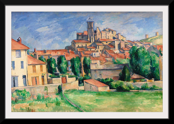 "Gardanne (Horizontal View) (Gardanne [vue horizontale])" (ca. 1885), Paul Cezanne