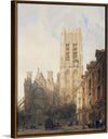 "Church of St. Jacques, Dieppe (n.d.)", David Roberts