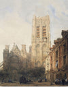 "Church of St. Jacques, Dieppe (n.d.)", David Roberts