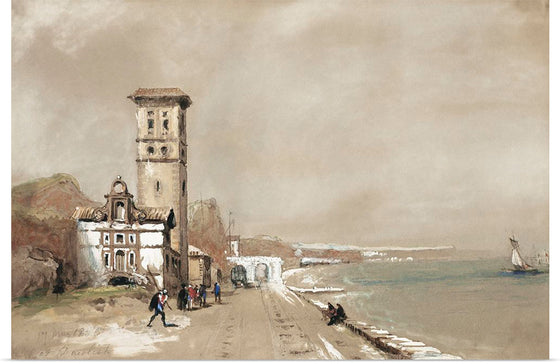 "Dawlish" (1855), David Roberts