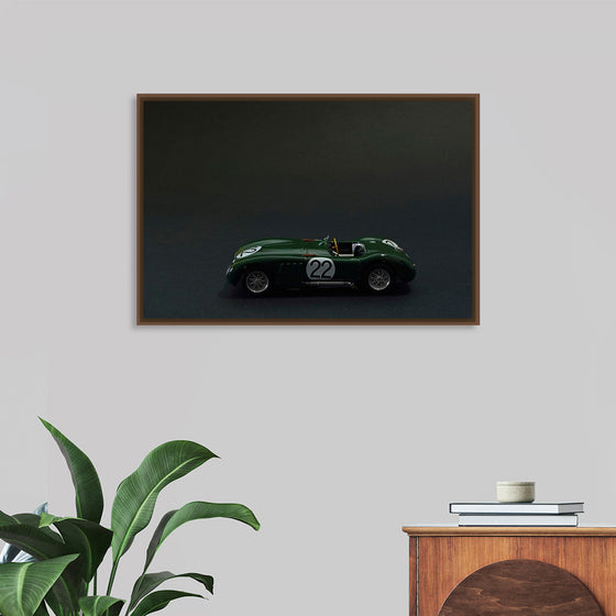 "Green Race Car 22"