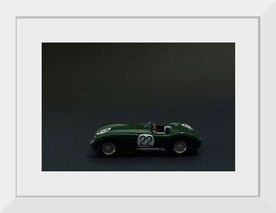 "Green Race Car 22"