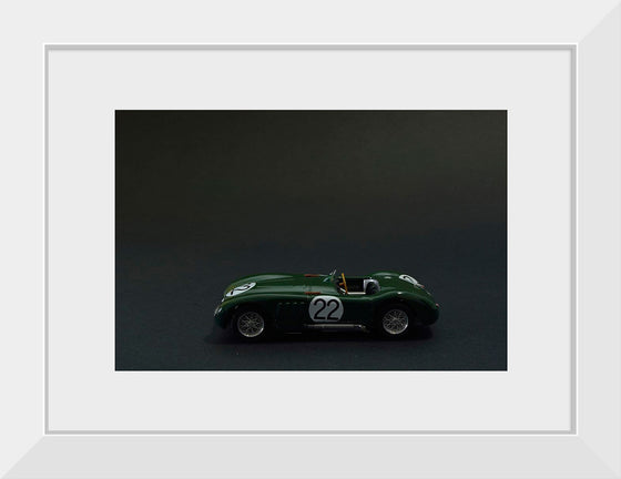 "Green Race Car 22"