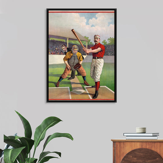 "Baseball Poster No. 281 (1895)", Calvert Lithographing Co.