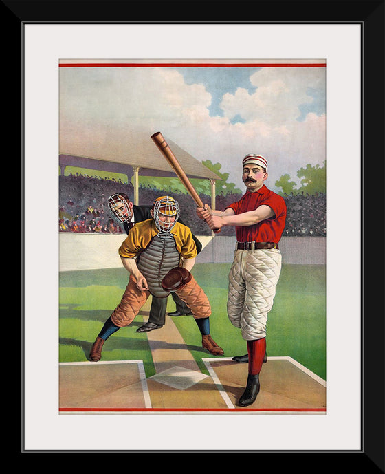 "Baseball Poster No. 281 (1895)", Calvert Lithographing Co.