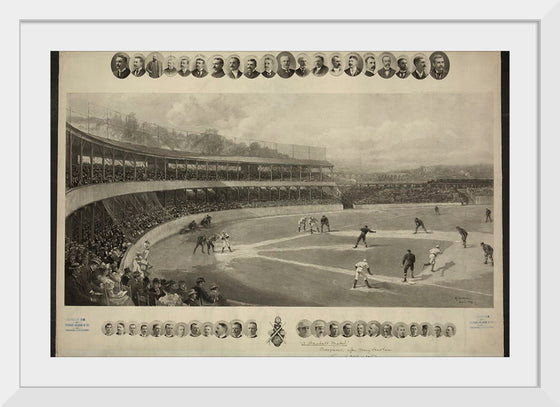 "A Baseball Match (1894)", Henry Sandham