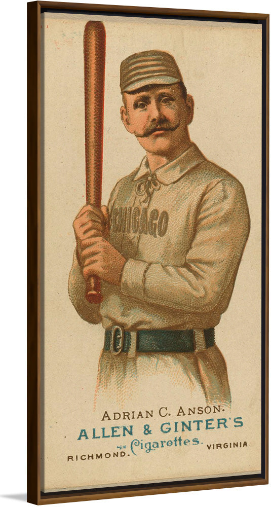 "Baseball Card Portrait of Adrian C. Anson"