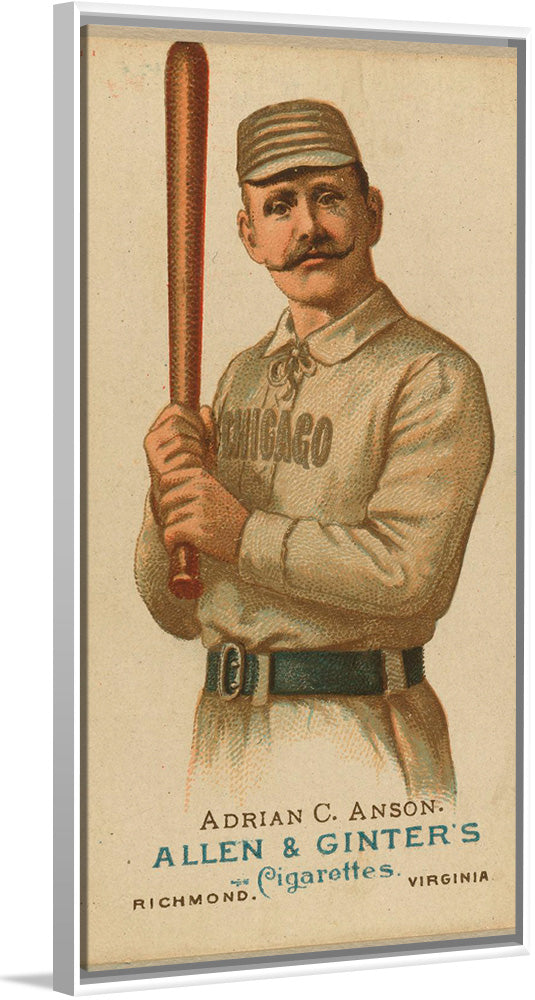 "Baseball Card Portrait of Adrian C. Anson"