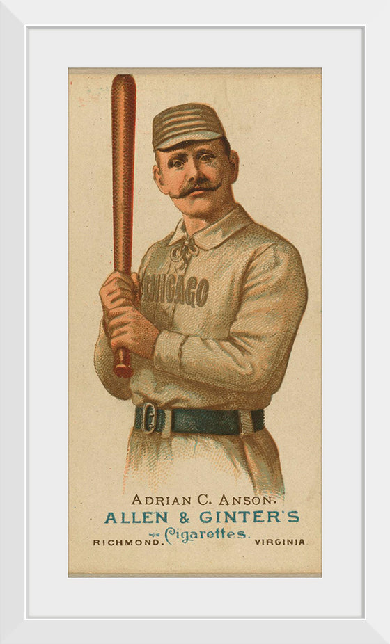 "Baseball Card Portrait of Adrian C. Anson"