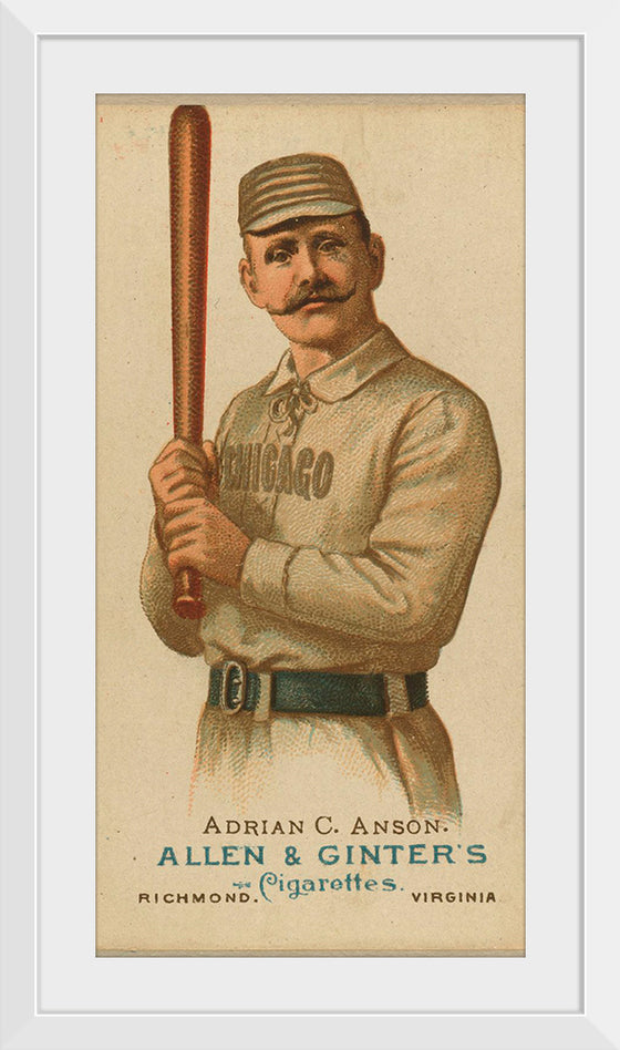 "Baseball Card Portrait of Adrian C. Anson"