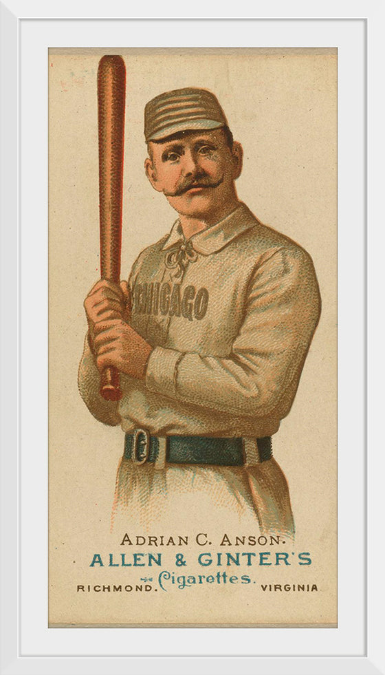 "Baseball Card Portrait of Adrian C. Anson"