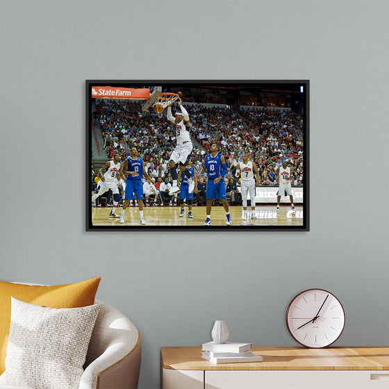 "Carmelo Anthony dunk USA vs Dominican Republic", Daniel Hughes